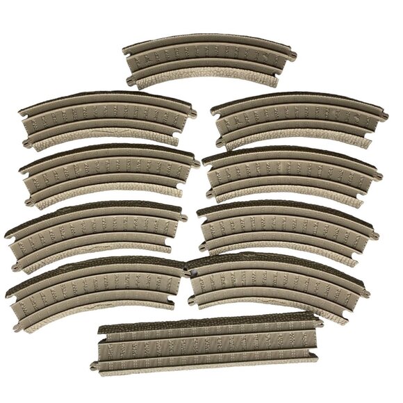 Thomas & Friends Trackmaster Tan Track Lot of 10 T0210 Mattel 2011 Train - Picture 1 of 2